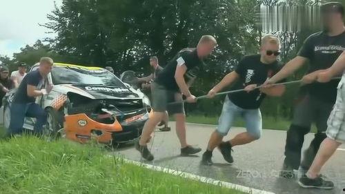 拉力赛路边吃瓜,吃瓜群众见证速度与激情